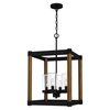 Quoizel Rylan 4-Light Matte Black Pendant RYN2817MBK